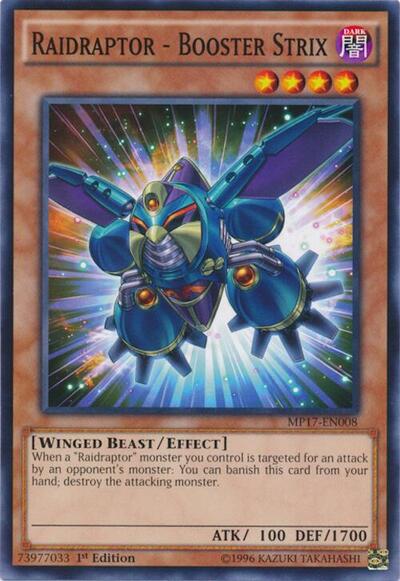 Raidraptor - Booster Strix (MP17-EN008) [2017 Mega-Tins Mega Pack]