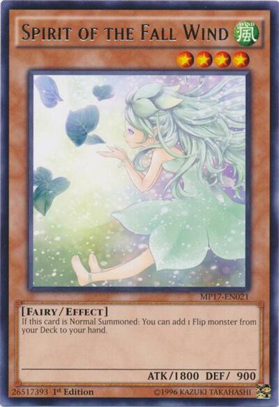 Spirit of the Fall Wind (MP17-EN021) [2017 Mega-Tins Mega Pack]
