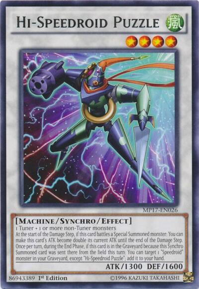 Hi-Speedroid Puzzle (MP17-EN026) [2017 Mega-Tins Mega Pack]