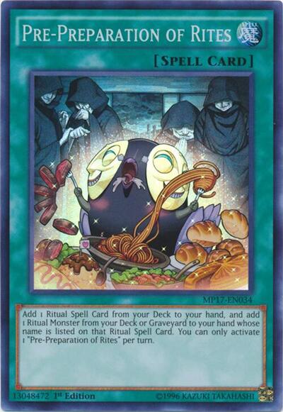 Pre-Preparation of Rites (MP17-EN034) [2017 Mega-Tins Mega Pack]