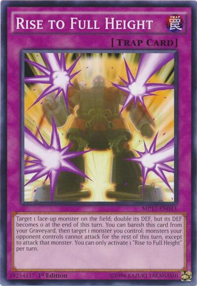 Rise to Full Height (MP17-EN043) [2017 Mega-Tins Mega Pack]