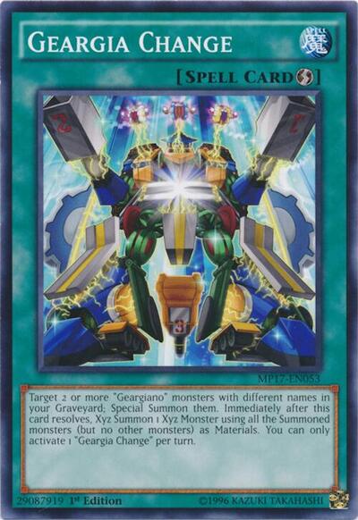 Geargia Change (MP17-EN053) [2017 Mega-Tins Mega Pack]
