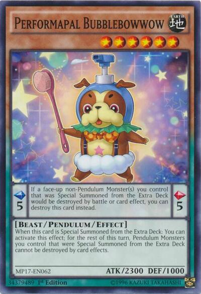 Performapal Bubblebowwow (MP17-EN062) [2017 Mega-Tins Mega Pack]