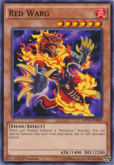Red Warg (MP17-EN069) [2017 Mega-Tins Mega Pack]