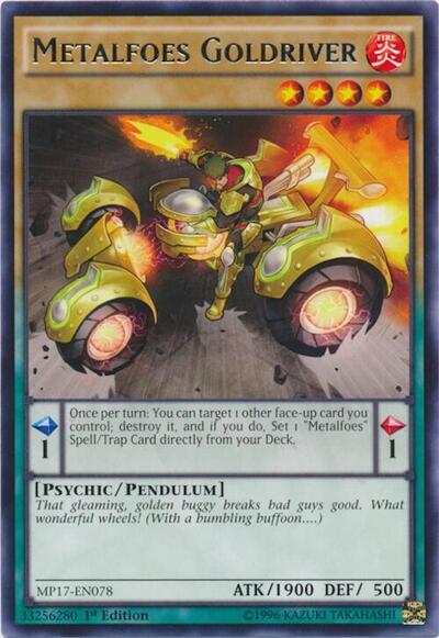 Metalfoes Goldriver (MP17-EN078) [2017 Mega-Tins Mega Pack]