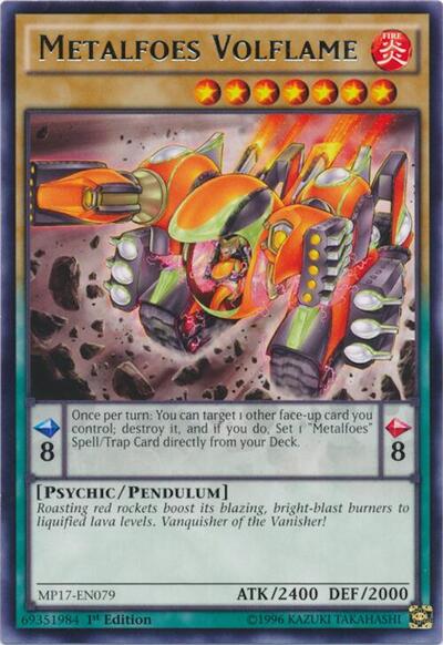 Metalfoes Volflame (MP17-EN079) [2017 Mega-Tins Mega Pack]