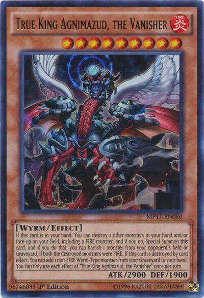 True King Agnimazud, the Vanisher (MP17-EN080) [2017 Mega-Tins Mega Pack]