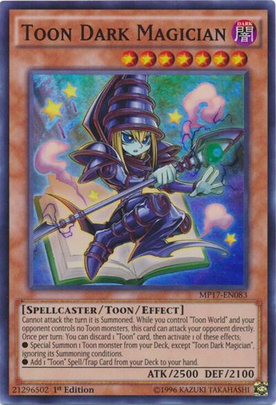 Toon Dark Magician (MP17-EN083) [2017 Mega-Tins Mega Pack]