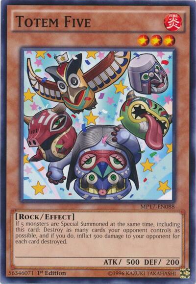 Totem Five (MP17-EN088) [2017 Mega-Tins Mega Pack]