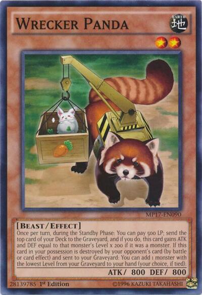 Wrecker Panda (MP17-EN090) [2017 Mega-Tins Mega Pack]