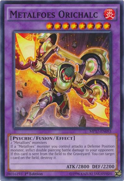Metalfoes Orichalc (MP17-EN093) [2017 Mega-Tins Mega Pack]