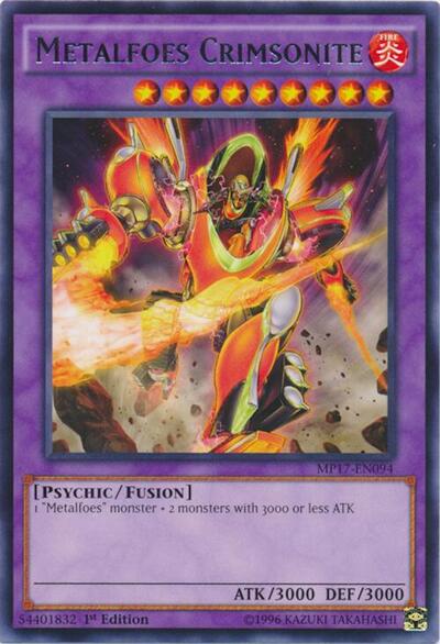 Metalfoes Crimsonite (MP17-EN094) [2017 Mega-Tins Mega Pack]
