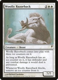 Woolly Razorback (25) [Coldsnap]