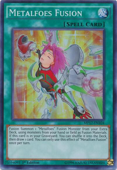 Metalfoes Fusion (MP17-EN104) [2017 Mega-Tins Mega Pack]