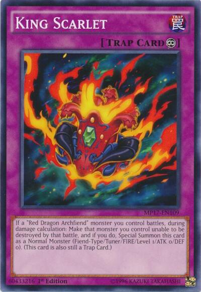 King Scarlet (MP17-EN109) [2017 Mega-Tins Mega Pack]