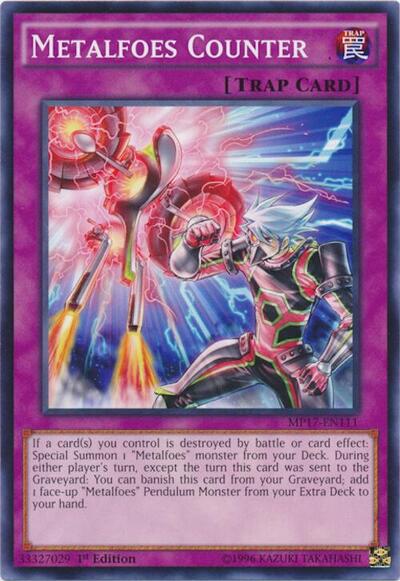 Metalfoes Counter (MP17-EN111) [2017 Mega-Tins Mega Pack]