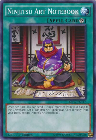 Ninjitsu Art Notebook (MP17-EN117) [2017 Mega-Tins Mega Pack]