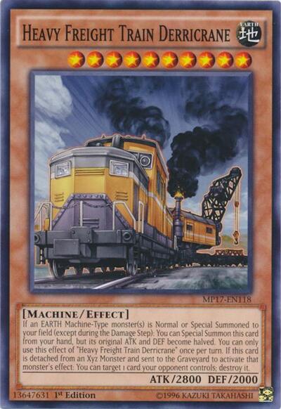 Heavy Freight Train Derricrane (MP17-EN118) [2017 Mega-Tins Mega Pack]