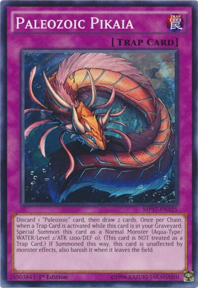 Paleozoic Pikaia (MP17-EN125) [2017 Mega-Tins Mega Pack]