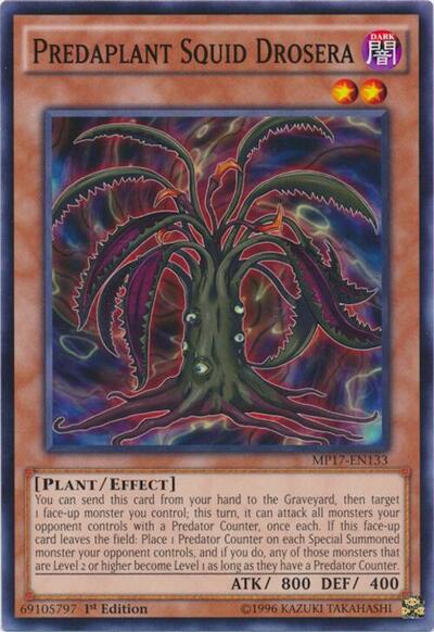 Predaplant Squid Drosera (MP17-EN133) [2017 Mega-Tins Mega Pack]