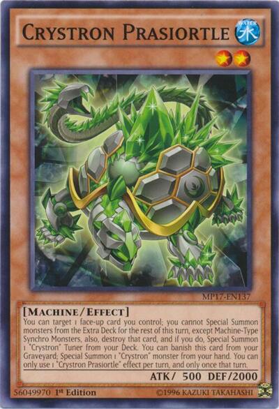 Crystron Prasiortle (MP17-EN137) [2017 Mega-Tins Mega Pack]