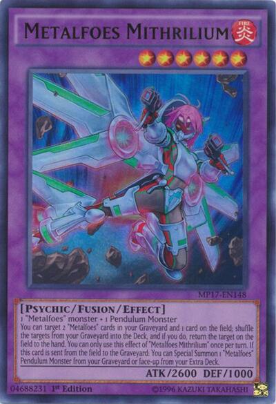 Metalfoes Mithrilium (MP17-EN148) [2017 Mega-Tins Mega Pack]
