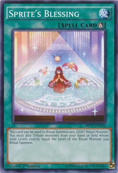 Sprite's Blessing (MP17-EN156) [2017 Mega-Tins Mega Pack]