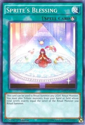 Sprite's Blessing (MP17-EN156) - 2017 Mega-Tins Mega Pack 1st Edition