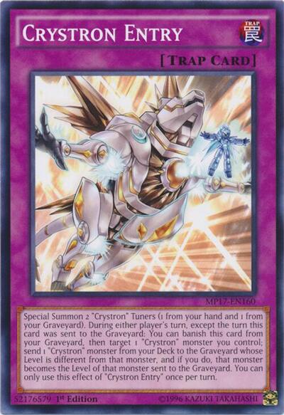 Crystron Entry (MP17-EN160) [2017 Mega-Tins Mega Pack]