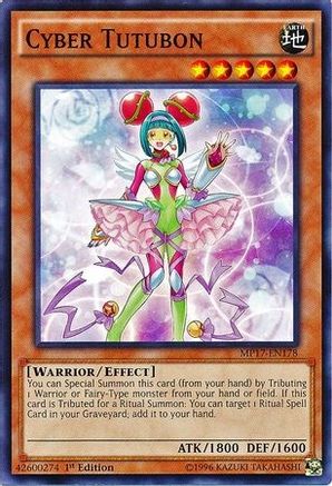 Cyber Tutubon (MP17-EN178) - 2017 Mega-Tins Mega Pack 1st Edition