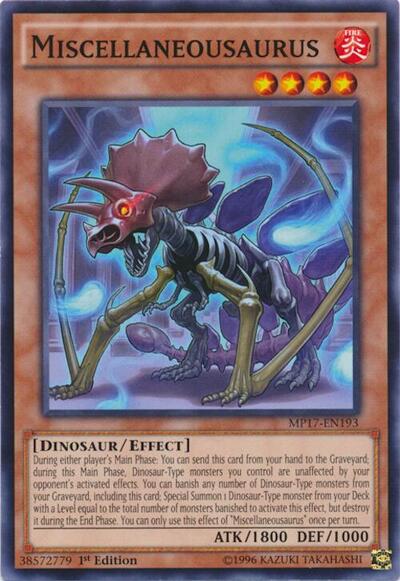 Miscellaneousaurus (MP17-EN193) [2017 Mega-Tins Mega Pack]