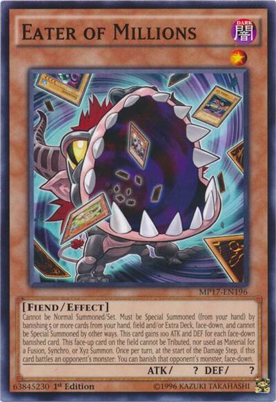 Eater of Millions (MP17-EN196) [2017 Mega-Tins Mega Pack]