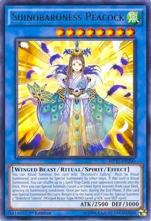 Shinobaroness Peacock (MP17-EN200) - 2017 Mega-Tins Mega Pack 1st Edition