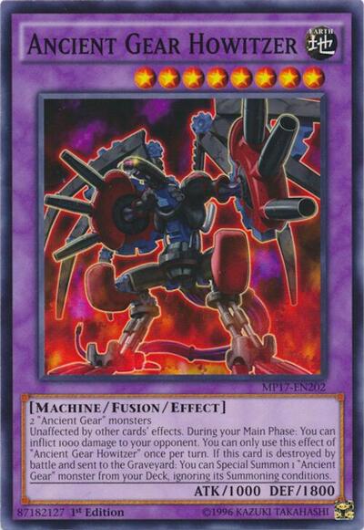 Ancient Gear Howitzer (MP17-EN202) [2017 Mega-Tins Mega Pack]