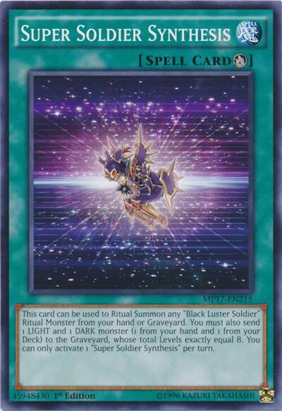Super Soldier Synthesis (MP17-EN215) [2017 Mega-Tins Mega Pack]