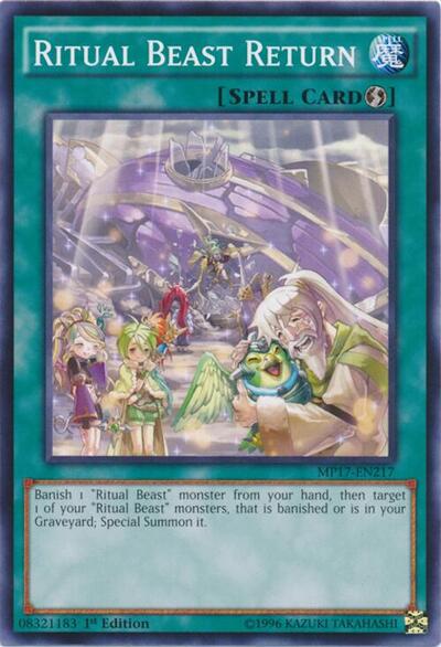 Ritual Beast Return (MP17-EN217) [2017 Mega-Tins Mega Pack]