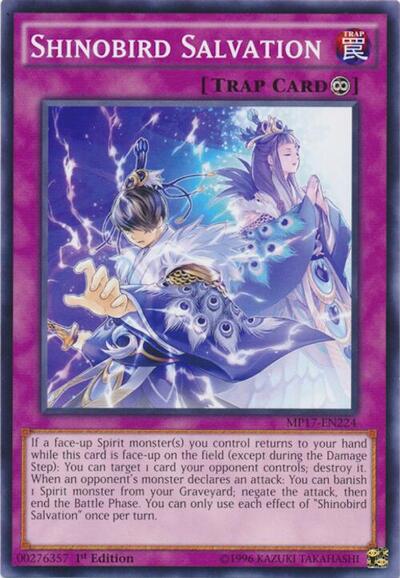 Shinobird Salvation (MP17-EN224) [2017 Mega-Tins Mega Pack]