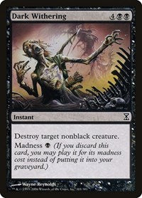 Dark Withering (101) [Time Spiral]