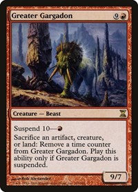 Greater Gargadon (161) [Time Spiral]