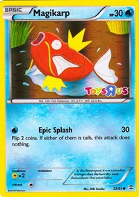 Magikarp - 22/83 (Toys R Us Promo) (022/083) [Miscellaneous Cards & Products]