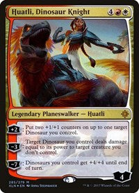 Huatli, Dinosaur Knight (285) [Ixalan]
