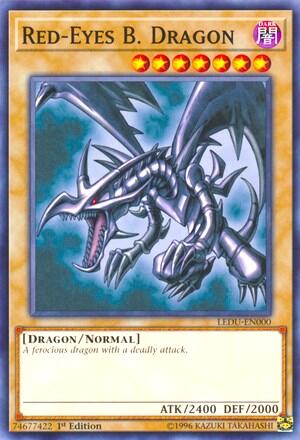 Red-Eyes B. Dragon (LEDU-EN000) [Legendary Duelists]