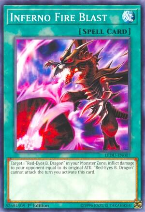 Inferno Fire Blast (LEDU-EN007) [Legendary Duelists]