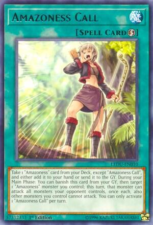 Amazoness Call (LEDU-EN010) [Legendary Duelists]