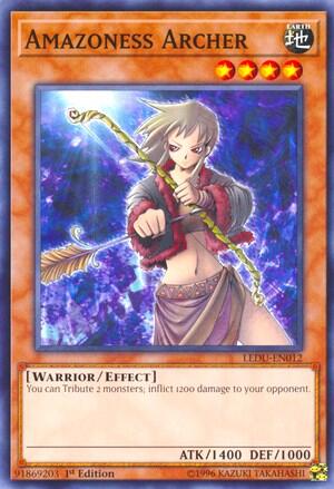 Amazoness Archer (LEDU-EN012) [Legendary Duelists]