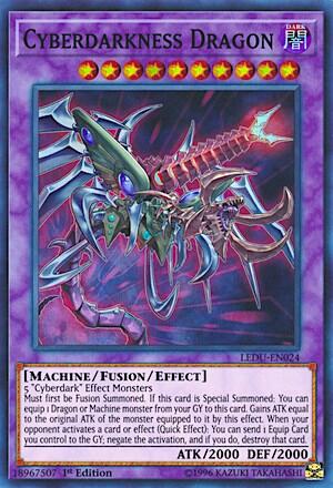 Cyberdarkness Dragon (LEDU-EN024) [Legendary Duelists]