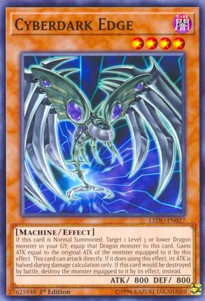 Cyberdark Edge (LEDU-EN027) [Legendary Duelists]