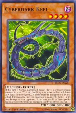 Cyberdark Keel (LEDU-EN028) [Legendary Duelists]
