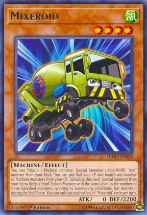 Mixeroid (LEDU-EN029) [Legendary Duelists]
