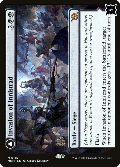 Invasion of Innistrad (PRE-115S) - March of the Machine Promos Foil
